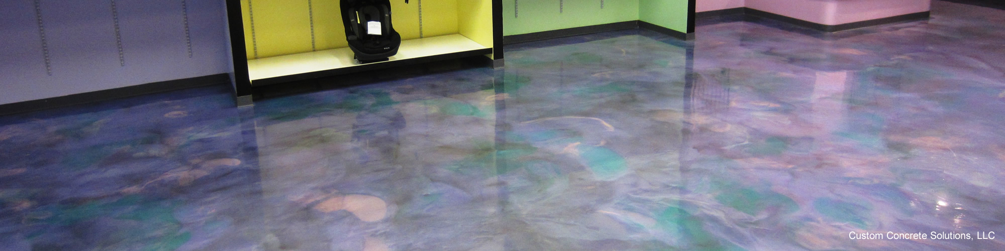 Cleaning Concrete Slab after Staining